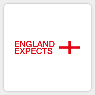 England Expects Sticker
